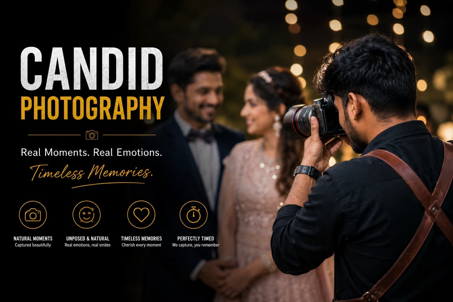 Real Moments, Real Emotions — Photography on PlannerKart